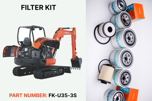 KUBOTA U35-3S FILTER KIT