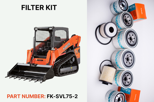KUBOTA SVL75-2 FILTER KIT