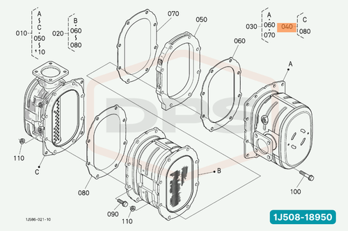 KUBOTA 1J50818950 BODY KIT