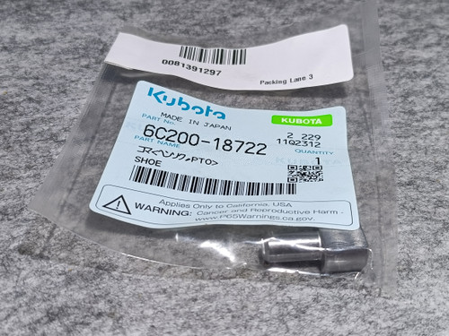 KUBOTA 6C200-18722 SHOE