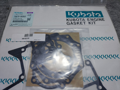 KUBOTA 1G470-99363 GASKET KIT