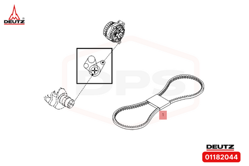 01182044 BELT