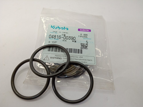 KUBOTA 04816-00390 O RING