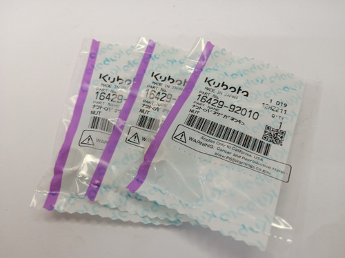 KUBOTA 16429-92010 NUT