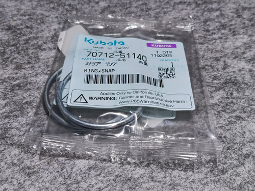 KUBOTA 70712-51140 SNAP RING