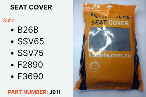 KUBOTA J911 SEAT COVER