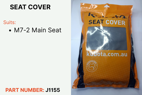 KUBOTA J1155 SEAT COVER