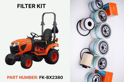 KUBOTA BX2380 FILTER KIT