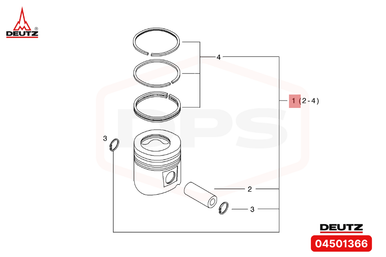 04501366 PISTON
