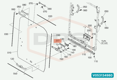 V053134980 RUBBER SEALING