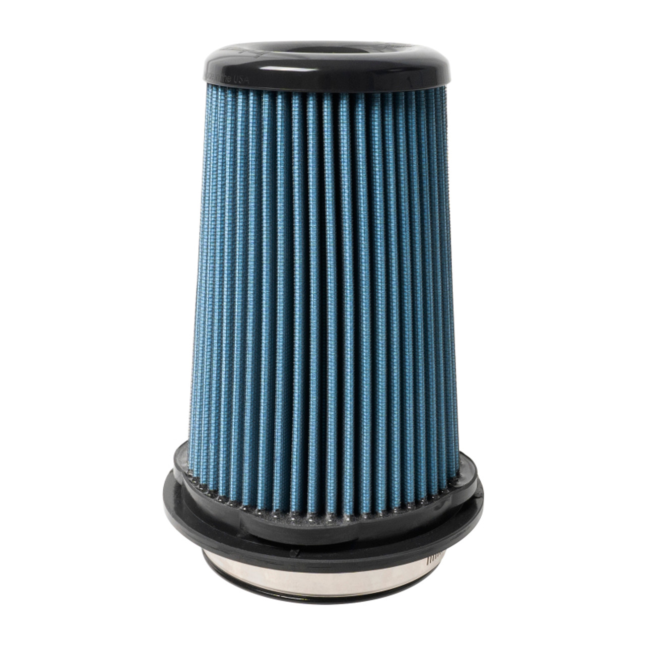 Injen SuperNano Web Air Filter 4in Flange ID 6in Twist Lock Base / 7.75in  Media Height / 4in Top - X-1134-BB