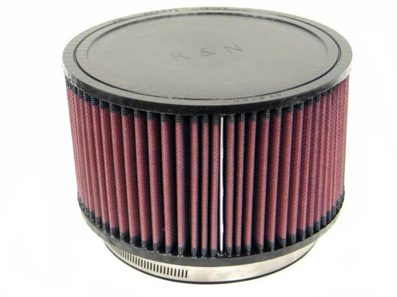 KN Filter Universal Rubber Round Filter 6in ID Flange 7.5in OD 4.5in H RU-1850  Unleashed Tuning