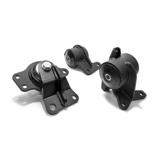 Innovative 05-08 Honda FIT/JAZZ L-Series Black Steel Mounts 85A Bushings (Manual Trans) - 10850-85A User 1