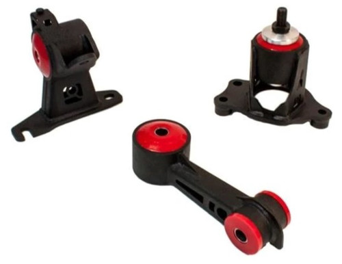 Innovative 11-15 Honda CR-Z L-Series Black Steel Mounts 85A Bushings - 11550-85A User 1