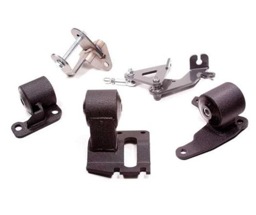 Innovative 90-93 Integra H-Series Black Steel Mounts 95A Bushings - 29354-95A User 1