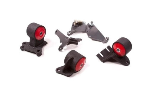 Innovative 90-93 Integra B-Series Black Steel Mounts 95A Bushings (Cable to Hydro Conversion) - 49350-95A User 1