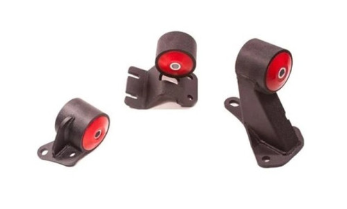 Innovative 90-93 Integra B-Series Black Steel Mounts 75A Bushings (Auto to Manual Hydro) - 49353-75A User 1