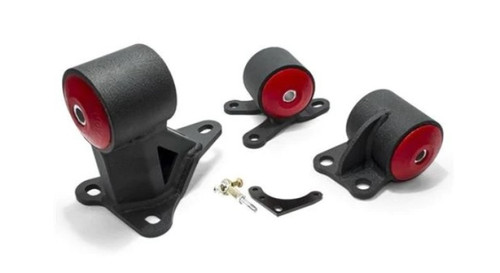 Innovative 92-95 Civic B/D Series Black Steel Mounts 95A Bushings (Auto to Manual Cable 2 Bolt) - 49552-95A User 1