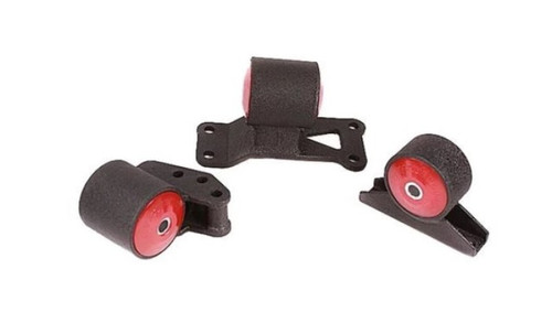 Innovative 03-06 Mitsubishi Evolution 4G63T Black Steel Mounts 75A Bushings - 70650-75A User 1