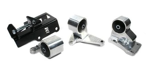 Innovative 92-95 Civic H-Series Silver Aluminum Mounts 95A Bushings - B29550-95A User 1