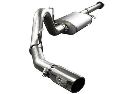 aFe MACHForce XP Exhausts Cat-Back SS 409 EXH Polished CB Ford F-150 11-12 V6-3.5L (tt) - 49-43038-P