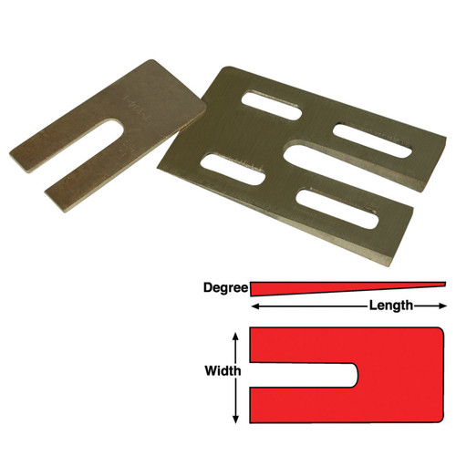 SPC Performance MBZ SHIMS 3X6X0.5 deg.(6) - 10504 Photo - Primary