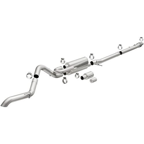 MagnaFlow 19-22 Ford Ranger Overland Series 3in Single Straight Driver Side Rear Cat-Back Exhaust - 19605 Photo - Primary