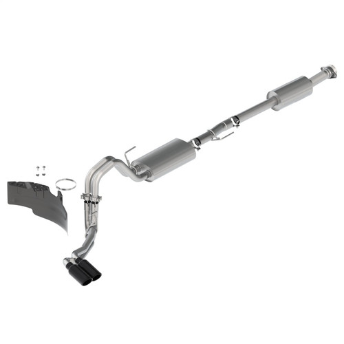 Ford Racing 21-22 F-150 2.7L/3.5L/5.0L Side Exit Touring Exhaust - Black Tips - M-5200-FTBS Photo - Primary