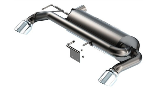 Borla 21-22 Ford Bronco 2.7L V6 4WD S-Type Axle Back Exhaust w/ Bright Chrome Tips - 11977 Photo - Primary