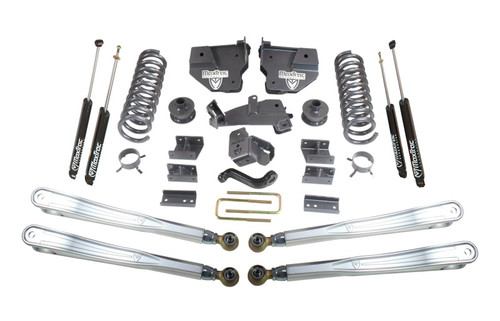 MaxTrac 14-18 RAM 2500 4WD 6in/3in MaxPro Coil Lift Kit w/4-Link Arms & MaxTrac Shocks - K947263L Photo - Primary