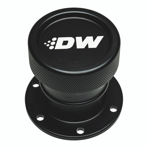 DeatschWerks Straight Filler Neck w/Cap - Matte Black - 6-03-FST-STRAIGHT Photo - Primary