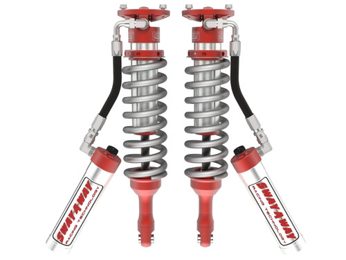 aFe 05-22 Toyota Tacoma L4 2.7L Sway-A-Way 2.5in Front Coilover Kit w/ Compression Adjusters - 101-5600-19-CA Photo - Primary