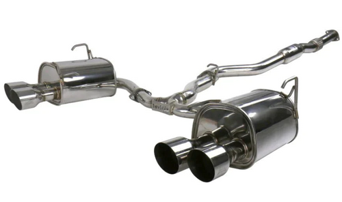 Invidia 2022+ Subaru WRX Q300 Single Layer Stainless Steel Quad Tip Cat-Back Exhaust - HS22WRXG2S User 1