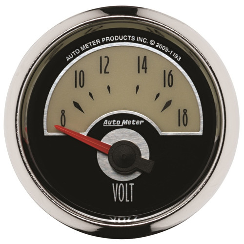 Autometer Cruiser Voltmeter 2 1/16in 18V Electric Gauge - 1193 Photo - Primary