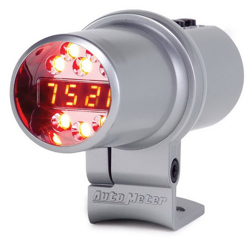 Autometer Shift Light Level 2 DPSS Digital w/ Multi-Color LED Silver Pedestal Mount - 5349 User 2