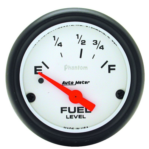 Autometer Phantom Fuel Level 2 5/8in 0 ohm to 90 ohm Electric Gauge - 5814 Photo - Primary