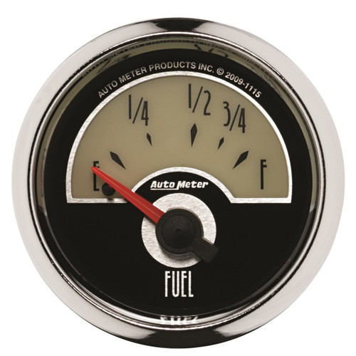 AutoMeter Gauge Fuel Level 2-1/16in. 73 Ohm(e) to 10 Ohm(f) Elec Cruiser - 1115 Photo - Primary