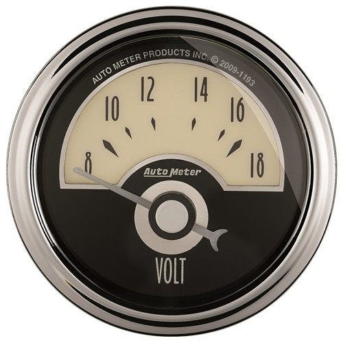 AutoMeter Gauge Voltmeter 2-1/16in. 18V Elec Cruiser Ad - 1191 Photo - Primary