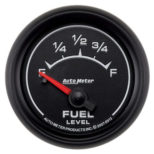 AutoMeter Gauge Fuel Level 2-1/16in. 0 Ohm(e) to 90 Ohm(f) Elec Es - 5913 Photo - Primary