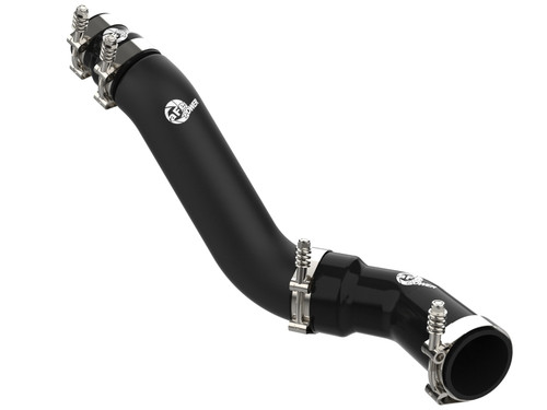aFe 16-19 RAM 1500 V6 3.0L (TD) BladeRunner 3in Aluminum Hot Charge Pipe - Black - 46-20498-B Photo - Primary
