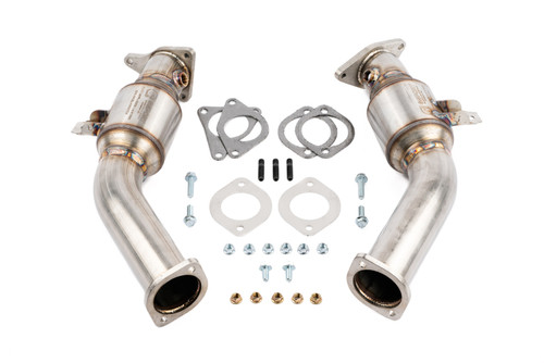 AMS Performance VR30DDTT Street Lower Downpipes w/GESI Catalytic Converter - AMS.53.05.0001-2 User 1