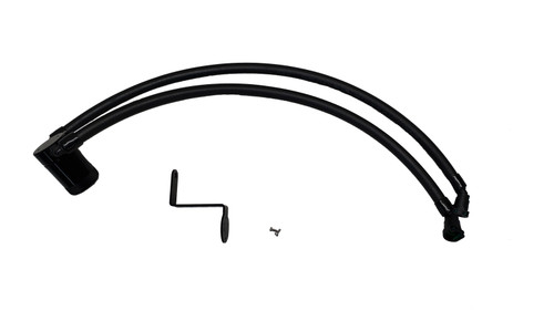 J&L 22-24 Ford Bronco Raptor 3.0L EcoBoost PCV Side Oil Separator 3.0 - Black Anodized - 3096P-B Photo - Primary