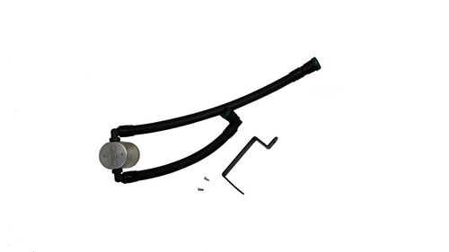 J&L 2025 Ford Bronco 2.3L/ 23-25 Ford Ranger 2.3L Separator 3.0 PCV Side - Clear Anodized - 3059P-C Photo - Primary