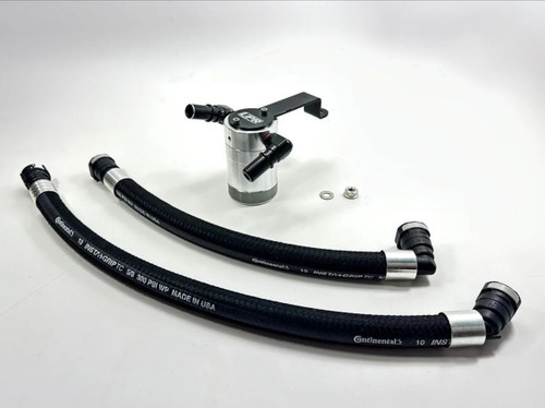 25 Ford Ranger 2.3 Ecoboost Plug N Play Oil Catch Can Separator Black
