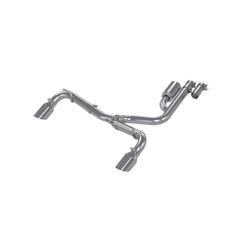 MBRP 2021+ Ford Bronco Sport (1.5L / 2.0L EcoBoost) 2.5in Res-Back Exhaust - Dual Rear - Alum. Steel - S5207AL Photo - Primary