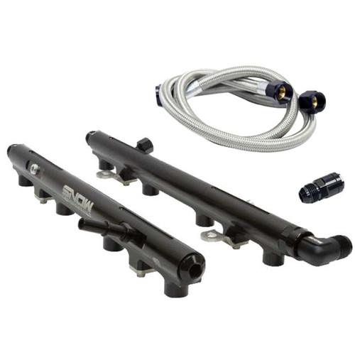 Snow 2018+ Ford Coyote Factory Hookup Fuel Rail Kit (Pair) - SNF-30112F Photo - Primary