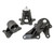 Innovative 98-02 Accord H-Series Black Steel Mounts 85A Bushings (Auto Chassis Auto Trans) - 20253-85A User 1