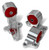 Innovative 88-91 Civic B-Series Silver Aluminum Mounts 95A Bushings (Cable) - B19150-95A User 1