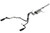 Borla 21-22 F-150 Powerboost 3.5L V6 2WD & 4WD 4DR 3in, 2.25in S-TYPE Catback w/ Black Chrome Tips - 140903BC Photo - Primary