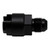 DeatschWerks 6AN Male Flare to 1/4in Female EFI Quick Connect Adapter - Anodized Matte Black - 6-02-0120-B Photo - Primary